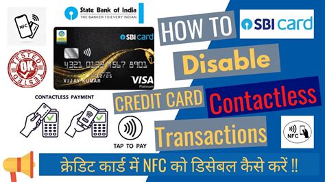 disable contactless card sbi|How to Enable/Disable NFC in Sbi Contactless ATM/DEBIT .